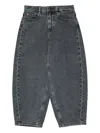 Max & Co Logo-patch Jeans In Black