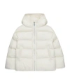 Max & Co Logo-print Puffer Jacket In White