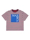 Max & Co Logo-print T-shirt In Brown