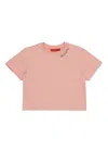Max & Co Logo T-shirt In Pink