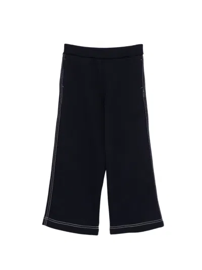 Max & Co Kids' Logo Trousers In Blue