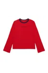 Max & Co T-shirt Mit Logo-print In Red