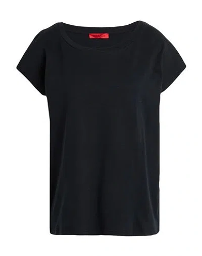 Max & Co . Maldive1 Woman T-shirt Black Size Xl Cotton