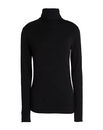 Max & Co . Manama Woman Turtleneck Black Size S Viscose, Polyester