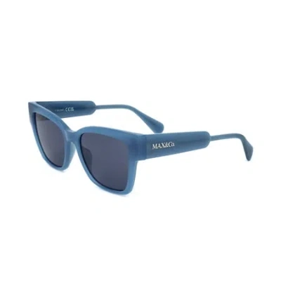 Max & Co .  Mo0045 Sunglasses In Blue