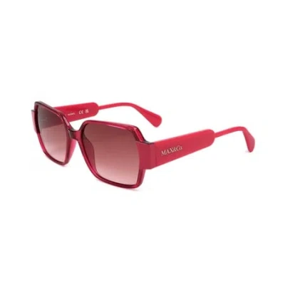 Max & Co .  Mo0051 Sunglasses In Pink
