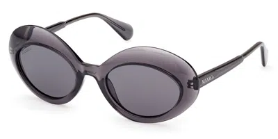 Max & Co .  Mo0080 Sunglasses In Grey/other / Smoke