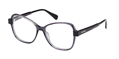 Max & Co .  Mo5084 Eyeglasses In Grey/other / Clear Demo Lens
