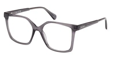 Max & Co .  Mo5105 Eyeglasses In Grey/other / Clear Demo Lens
