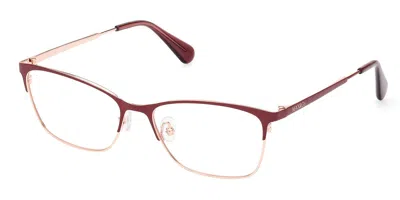 Max & Co .  Mo5111 Eyeglasses In Pink Gold / Clear Demo Lens