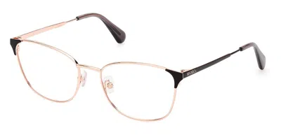 Max & Co .  Mo5118 Eyeglasses In Pink Gold / Clear Demo Lens