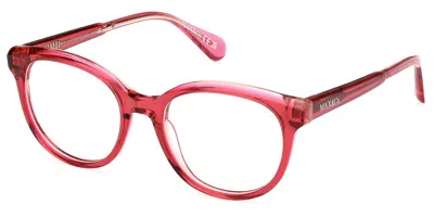 Max & Co .  Mo5126 Eyeglasses In Red/other