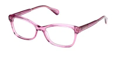 Max & Co .  Mo5127 Eyeglasses In Shiny Fuxia