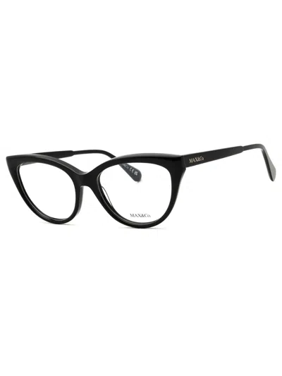 Max & Co .  Mo5131 Eyeglasses In 095 - Light Green/other/clear Demo Lens