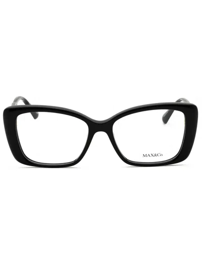 Max & Co .  Mo5132 Eyeglasses In Orange/other / Clear
