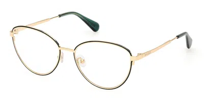 Max & Co .  Mo5137 Eyeglasses In Light Green/other