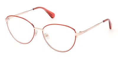 Max & Co .  Mo5137 Eyeglasses In Red/other