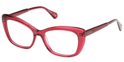 Max & Co .  Mo5143 Eyeglasses In Shiny Fuxia