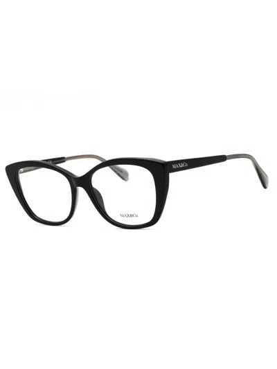 Max & Co .  Mo516 Eyeglasses In Shiny Black