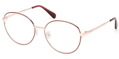 Max & Co .  Mo5165 Eyeglasses In Bordeaux/other