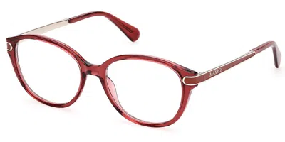Max & Co .  Mo5171 Eyeglasses In Shiny Bordeaux