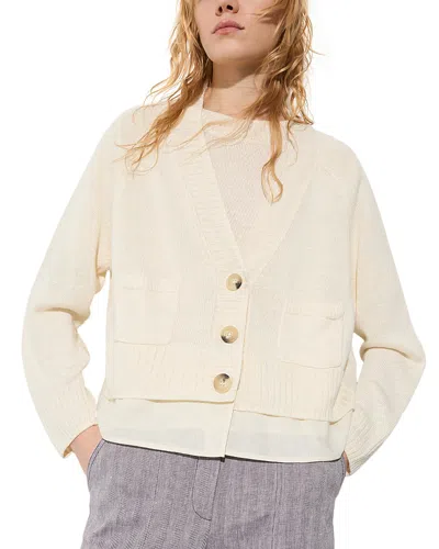 Max & Co . Mcodetto Cardigan In Neutral