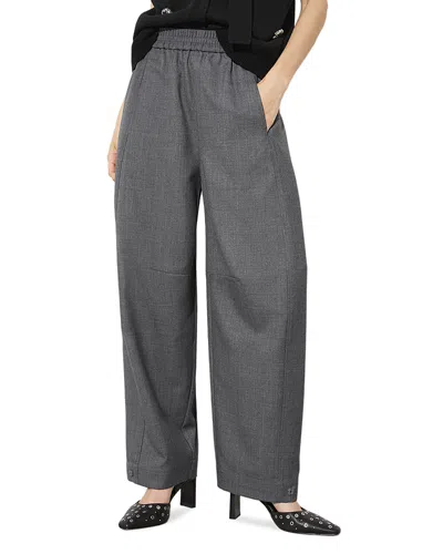 Max & Co . Mconome Barrel Leg Pants In Gray