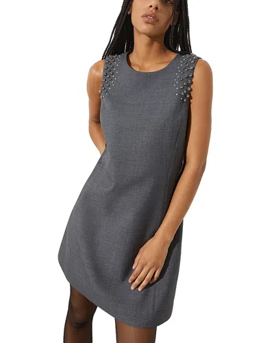 Max & Co . Mcougola Dress In Gray