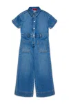 Max & Co Denim Jumpsuit In Blue