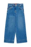 Max & Co Medium Blue Shaded Jeans In Blue