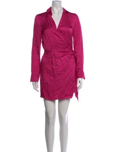 Pre-owned Max & Co Mini Dress In Pink
