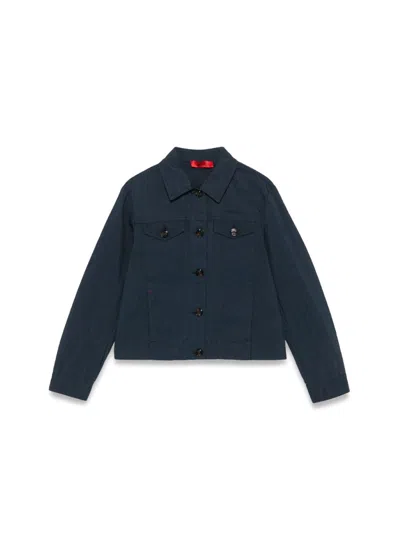 Max & Co . Mini Girls' Stylish Jacket In Blue