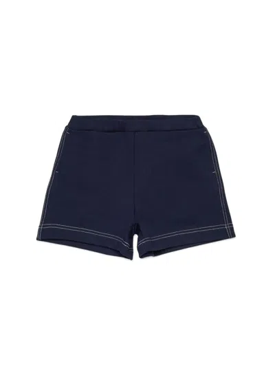 Max & Co . Mini Logo Shorts For Girls In Blue
