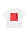 Max & Co Babies' . Mini Me Toddler Girl T-shirt White Size 6 Cotton