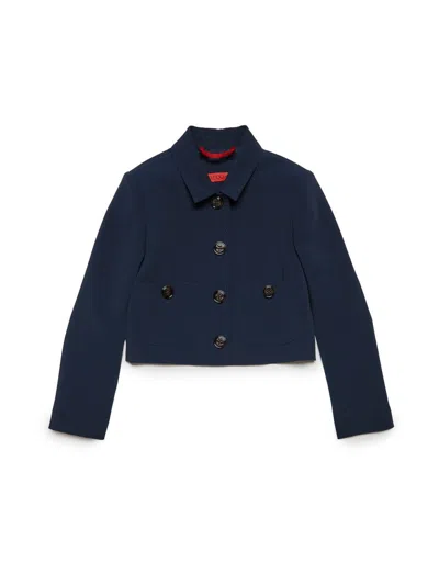 Max & Co . Mini Trendy Jacket For Girls In Black