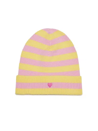 Max & Co . Mini Wool Hat For Girls - Spring/summer 2024 In Multicolour