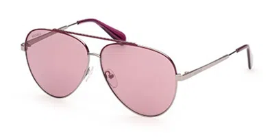 Max & Co Mo0007 14u Occhiali Da Sole Argentati Per Donna