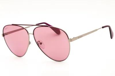 Max & Co Mo0007 Aviator Sunglasses In Pink