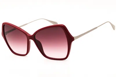Max & Co Mo0033 Cat Eye Sunglasses In Bordeaux