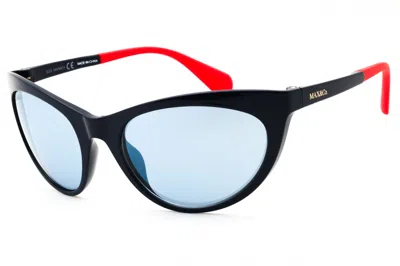Max & Co Mo0037 Cat-eye Sunglasses In Black