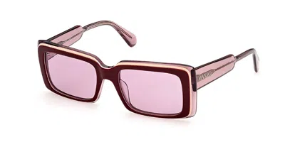 Max & Co Mo0040 69y Occhiali Da Sole Rossi Per Donna