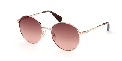 Max & Co Mo0042 33f Occhiali Da Sole Oro Per Donna In Gold