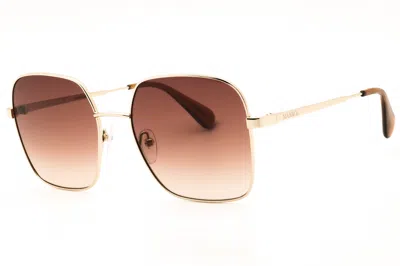 Max & Co Mo0056 Gradient Lens Sunglasses In Gold