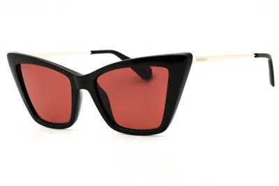 Max & Co Mo0057 Cat Eye Sunglasses In Red