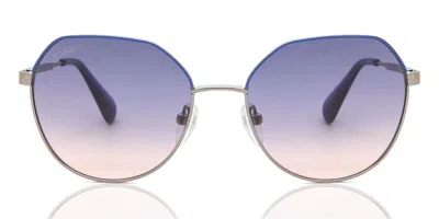 Max & Co Mo0060 14w Women's Sunglasses Blue Size 52