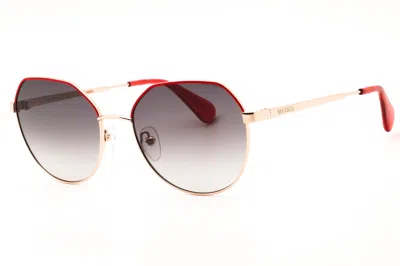 Max & Co Mo0060 Sunglasses In Rose Gold