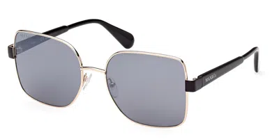 Max & Co Mo0061 01a Women's Sunglasses Rose-gold Size 57