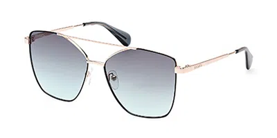 Max & Co Mo0062 33p Women's Sunglasses Gold Size 56 In Multi