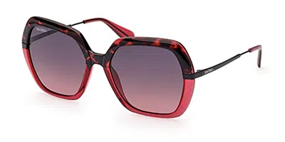 Max & Co Mo0063 56t Women's Sunglasses Tortoiseshell Size 57