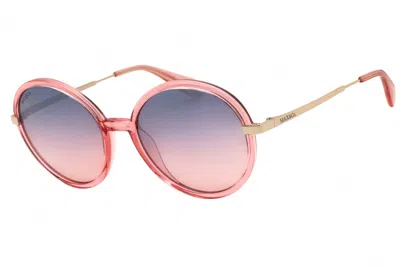 Max & Co Mo0064 72b Shiny Pink/smoke Gradient In Purple